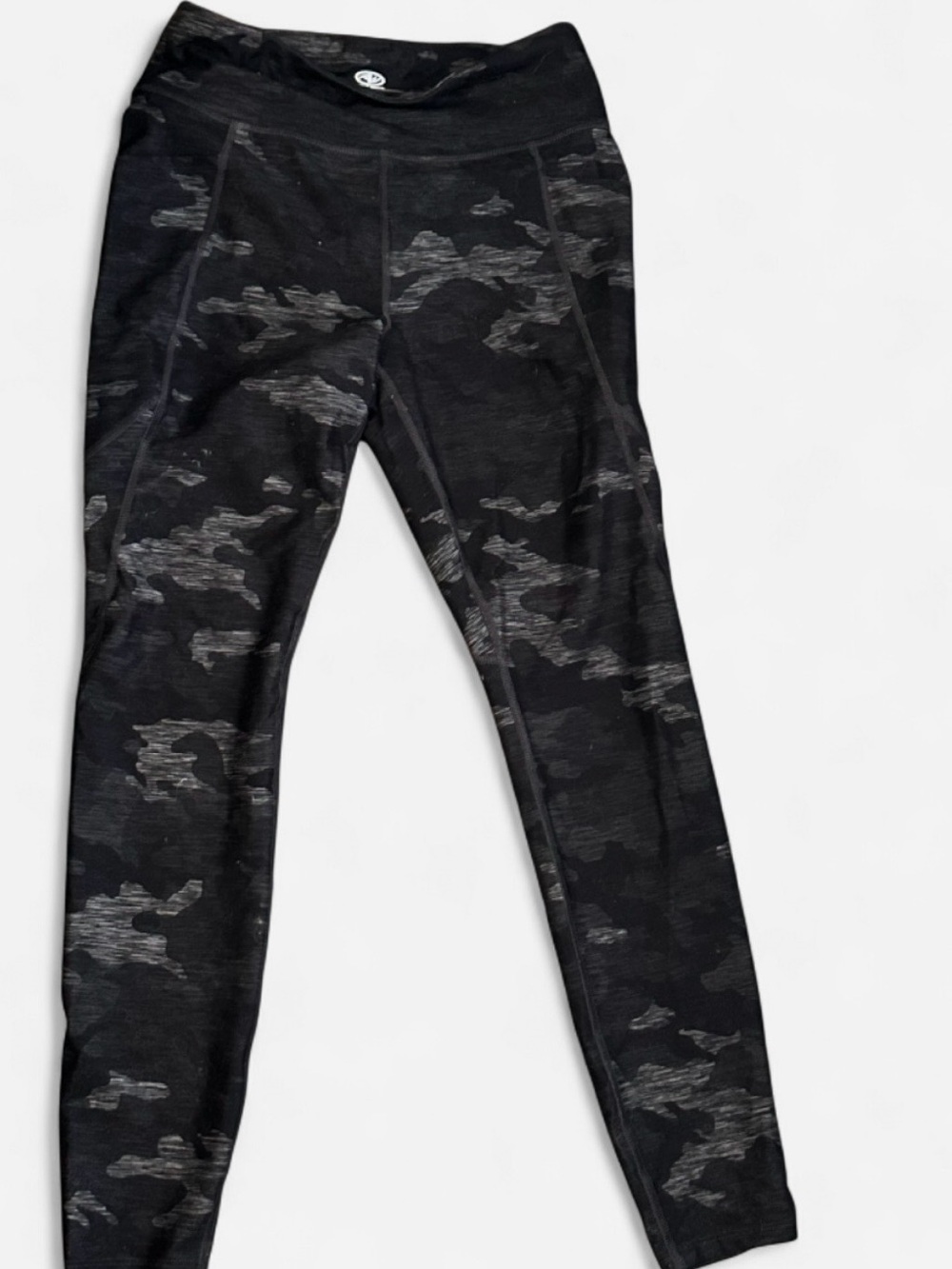 Athletic Works Black Gray Camo Leggings
